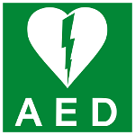 aed znak symbol kurs aed, Resuscytacja z wykorzystaniem AED